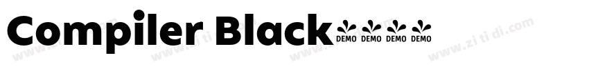 Compiler Black字体转换